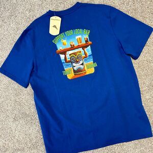 NWT Tommy Bahama Support Your Local Bar Tshirt Men Size Medium DK Blue Muse (705